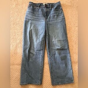 Madewell The Perfect Vintage Wide-Leg Jean in Knoxville Wash